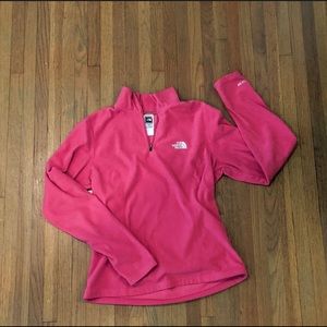 The North Face Pink Fleece Pullover Size Small